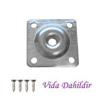 Ahşap Ayak 12 Cm 2'li Set Açık Meşe M8 Civatalı Bağlantı Aparatlı Dolap Mobilya Koltuk Kanepe Destek Ayağı Ayakları