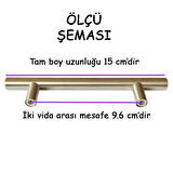 12 Adet Boy Kulp İnox 96 mm Kulp Mobilya Mutfak Dolabı Çekmece Dolap Kapak Kulpu Kulbu Metal Kulpları