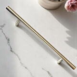 12 Adet Boy Kulp İnox 192 mm Kulp Mobilya Mutfak Dolabı Çekmece Dolap Kapak Kulpu Kulbu Metal Kulpları