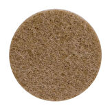 Yapışkanlı Yuvarlak Keçe Masa Sandalye Parke Zemin Ayak Koruyucu Kaydırmaz Keçesi 24 mm (33'LÜ PAKET)