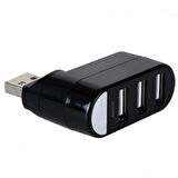 Lunatic 4692 4 Port Usb 2.0 Oynar Başlıklı Hub Çoklayıcı Çoğaltıcı 180 Derece