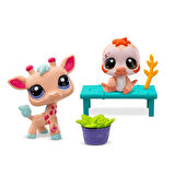 Hasbro Littlest Pet Shop 2'li Paketa 00586 G7#93-G7#92 ZÜRAFA-TEMBEL HAYVAN