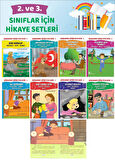 2.ve 3.Sınıflar İçin Okumayı Sevdiren Değerler Eğitimi 8 li Hikaye Seti (48 Sayfa)