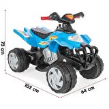 PİLSAN Rocket Roket Akülü Atv 12V Mavi