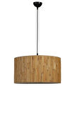 BAMBU 07 ABAJURLU TEKLİ SARKIT AVİZE