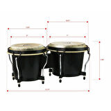 Tycoon TB8BBK 6+7 İnç Ritmo Bongo