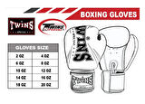 Twins BGVL3-RD Boks Eldiveni Deri Muay Thai Eldiveni