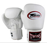 Twins BGVL3-WH Boks Eldiveni Beyaz Deri Muay Thai Eldiveni