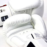 Twins BGVL3-WH Boks Eldiveni Beyaz Deri Muay Thai Eldiveni
