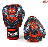 Twins FBGVL3-58RD Kabuki Boks Eldiveni Deri Muay Thai Eldiveni