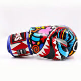Twins FBGVL3-62 Abstract Boks Eldiveni Deri Muay Thai Eldiveni