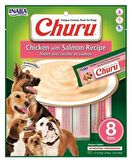 Ciao Churu Somonlu ve Tavuklu Tamamlayacı Köpek Ödül Maması 8x20 Gr