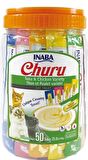 Ciao Churu Tuna Balıklı ve Tavuklu Kedi Ödül Kreması 50x14 Gr