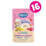 MOOCHIE Ton Balıklı ve Kanikamalı Kedi Çorbası 40gr X 16 ADET