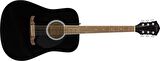 Fender FA-125 BLK Akustik Gitar (KILIF+ASKI+PENA)