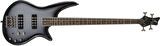 Jackson JS Spectra Bass JS3V Laurel Klavye Silverburst Bas Gitar