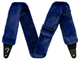Fender Poodle Plush Strap Blue Gitar Askısı