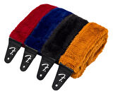 Fender Poodle Plush Strap Rust Gitar Askısı