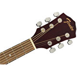 Fender FA-25CE Dreadnought Ceviz Klavye Naturel Elektro Akustik Gitar