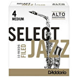 D\'Addario Woodwinds Select Jazz Alto Saksafon Kamışı No:4 Medium