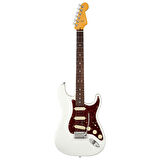 Fender American Ultra Stratocaster Gülağacı Klavye Arctic Pearl Elektro Gitar