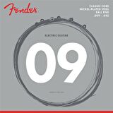 Fender 255L Classic Core NPS Ball End Electric Guitar Strings Takım Tel Elektro Gitar Teli 009-042