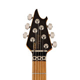 EVH Wolfgang WG Standard Exotic Zebrawood Baked Akçaağaç Klavye Natural Elektro Gitar
