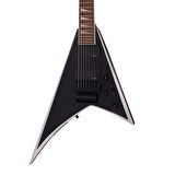 Jackson X Rhoads RRX24-MG7 Laurel Klavye Satin Black with Primer Gray Bevels Elektro Gitar