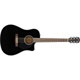 Fender CD-60SCE WN BLK Elektro Akustik Gitar (KILIF+ASKI+JAK+PENA)