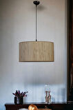 BAMBU 09 ABAJURLU TEKLİ SARKIT AVİZE