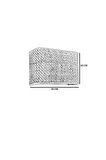 BAMBU 010 ABAJURLU DİKDÖRTGEN APLİK