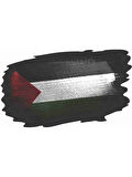 Filistin Bayrağı Sticker 2 Adet 17CM