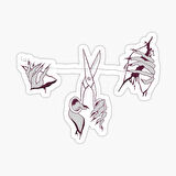 The Three Fates Greek Mythology Sticker Etiket 19CM