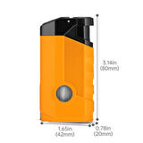 Cohiba CCM0649 3 Jet Torch Puro Çakmağı Sarı