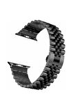 Apple Watch Ultra 49mm KRD-36 Metal Klipsli Tasarım Kordon