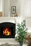 Yapay Ağaç Bambu Ağacı 3 Gövdeli 90*40cm Siyah Saksılı