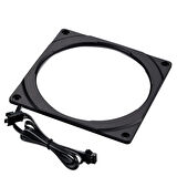 Phanteks Halos Digital RGB LED Gaming Oyuncu Fan Çerçevesi, 140mm - Siyah