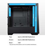 Phanteks Eclipse G500A Siyah ATX Bilgisayar Kasası