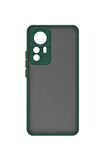 Xiaomi Mi 12T Pro Kılıf Mat Yüzey Kamera Korumalı Silikon