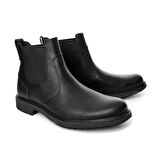 Timberland Sivri Burun Kısa Topuk Lastikli Günlük Siyah Klasik Bot 