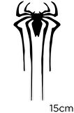 Örümcek oto Araba Sticker 20 CM Siyah Renk