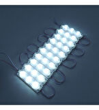 Modül 3 Led 3W Kablolu Parmak Led  5 adet Beyaz ışık
