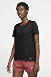 Nike Breathe Dri-Fit Run Tank Nefes Alan Siyah Spor Tişört 
