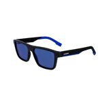 Lacoste L998S 003 55 Unisex Aynalı Dikdörtgen Siyah Kemik Güneş Gözlüğü