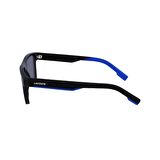 Lacoste L998S 003 55 Unisex Aynalı Dikdörtgen Siyah Kemik Güneş Gözlüğü