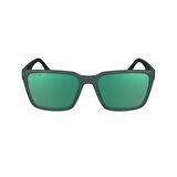 Lacoste L6011S 301 56 Unisex Dikdörtgen Parlak Yeşil Kemik Güneş Gözlüğü