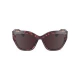 Longchamp LO741S 606 55 Kadın Cat Eye Kırçıllı Kemik Güneş Gözlüğü