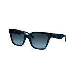 Lacoste L 6022S 001 54 Kadın Cat Eye Füme Kemik Güneş Gözlüğü