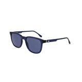 Lacoste L 6029S 410 53 Erkek Oval Mavi Kemik Güneş Gözlüğü