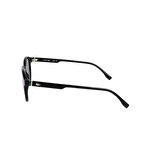 Lacoste L 6030S 001 50 Unisex Oval Füme Kemik Güneş Gözlüğü